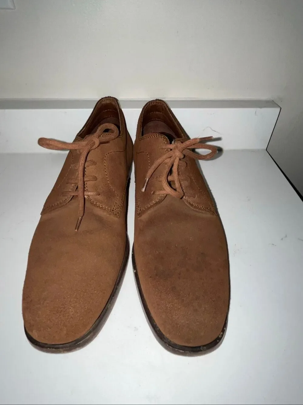 Men's Tod's Suede Leather Lace Up Oxford Derby Shoes 8.5